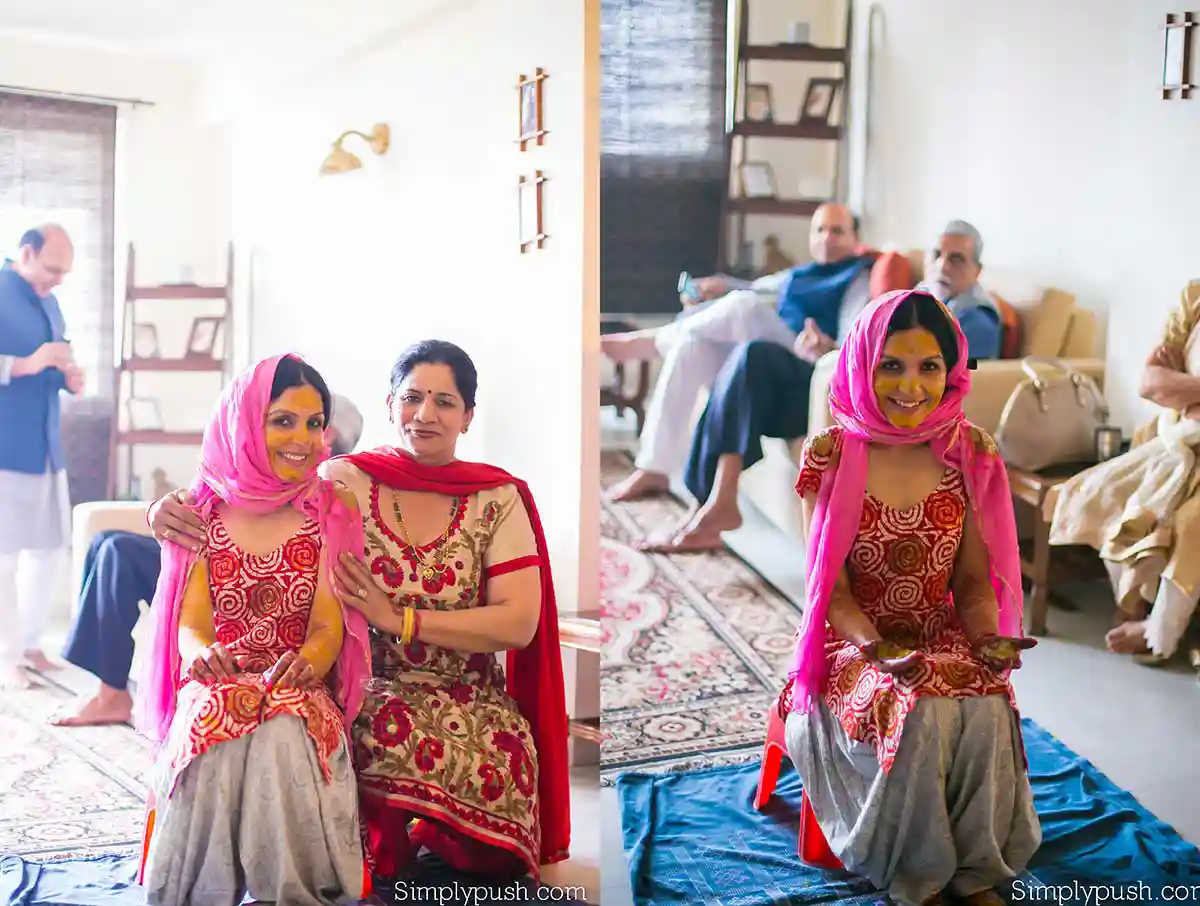 Mehendi ceremony