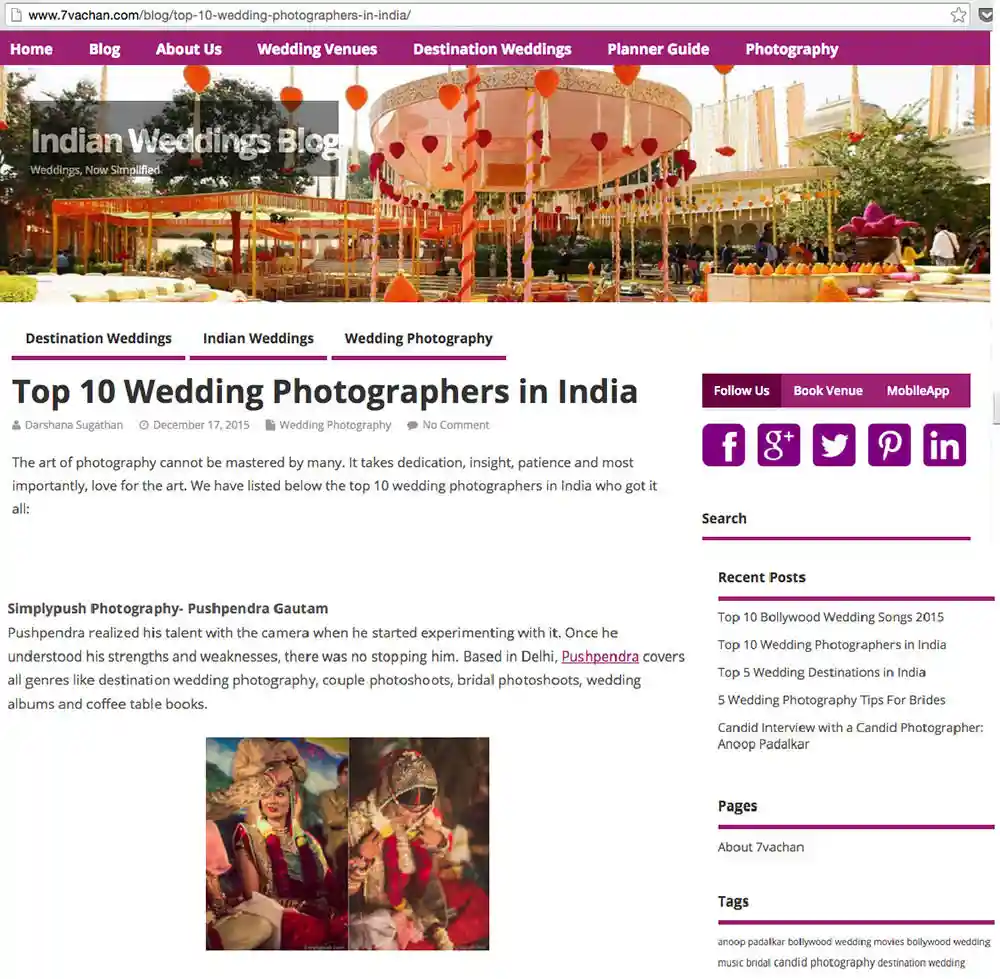 Times of India Feature